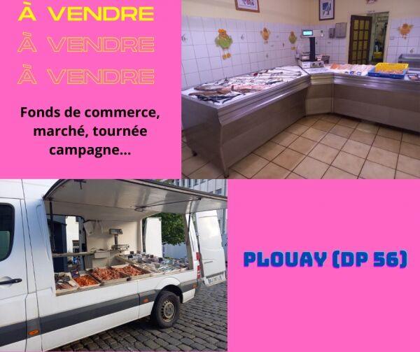 À VENDRE - Fonds de commerce à Plouay (proche Lorient) - dpt 56