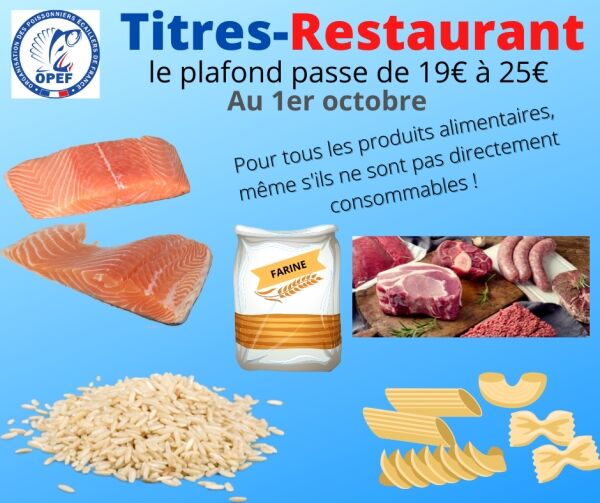 Titres-restaurant : le plafond passe de 19€ à 25€ dès le 1er octobre !