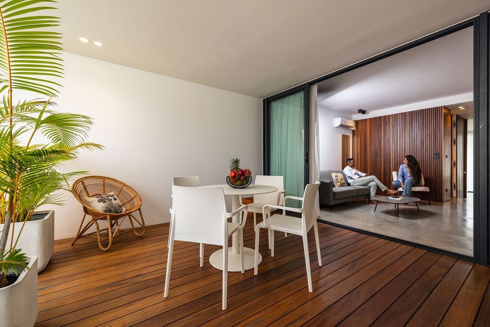 Votre appartement de 40m² avec double terrasse Votre appartement de 40m² avec double terrasse