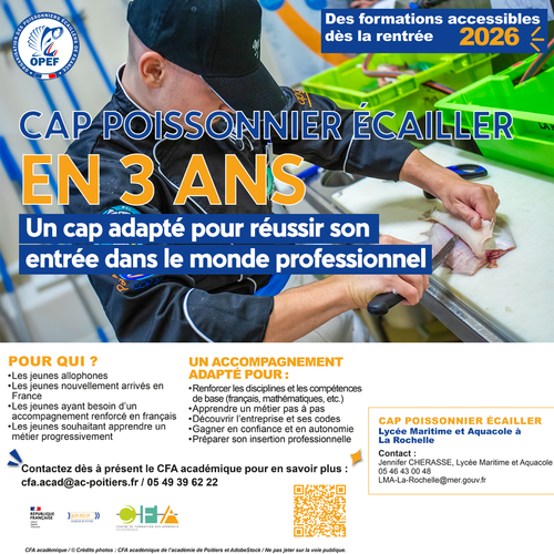 La Rochelle Cap Les inscriptions sont actuellement ouvertes