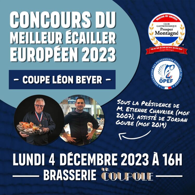 Club Prosper Montagné : JOUR-J de la « Coupe Léon Beyer »