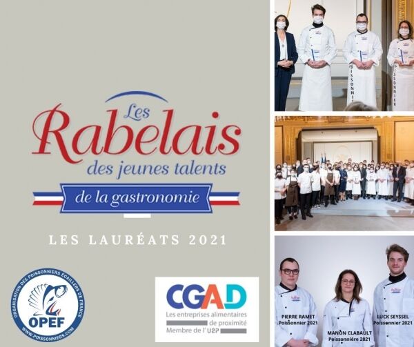 RABELAIS 2021 - Les Jeunes Talents de la gastronomie à l'honneur