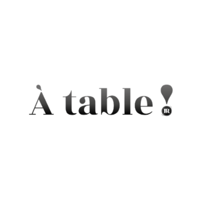 Gastronomiegläser : à table !
